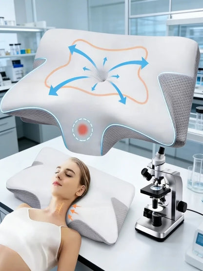 Oreiller Cervical Papillon à Mémoire de Forme